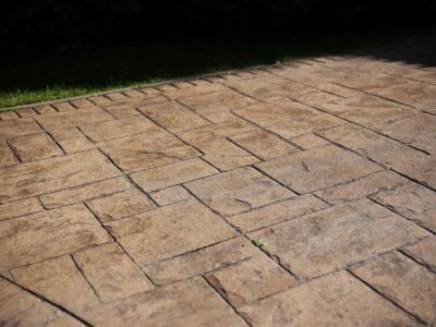 Welwyn Garden City pressed concrete driveway